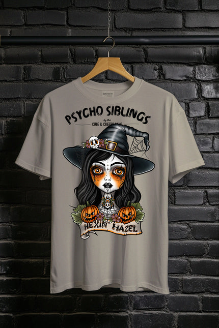 Hexin' Hazel Witch | Psycho Sibling T-shirt