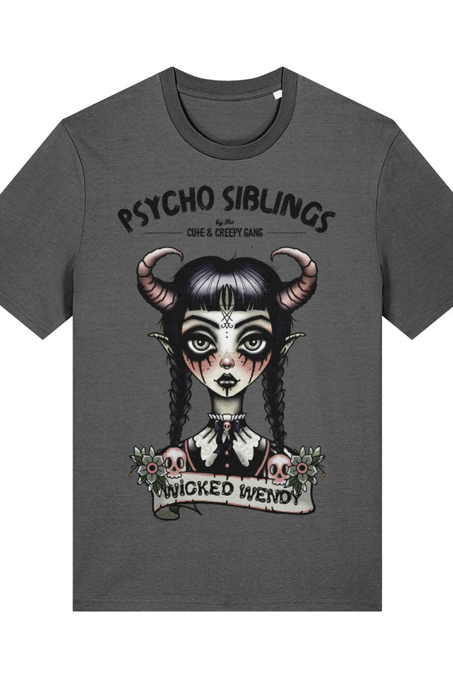 Wicked Wendy Demon Girl | Psycho Sibling T-Shirt