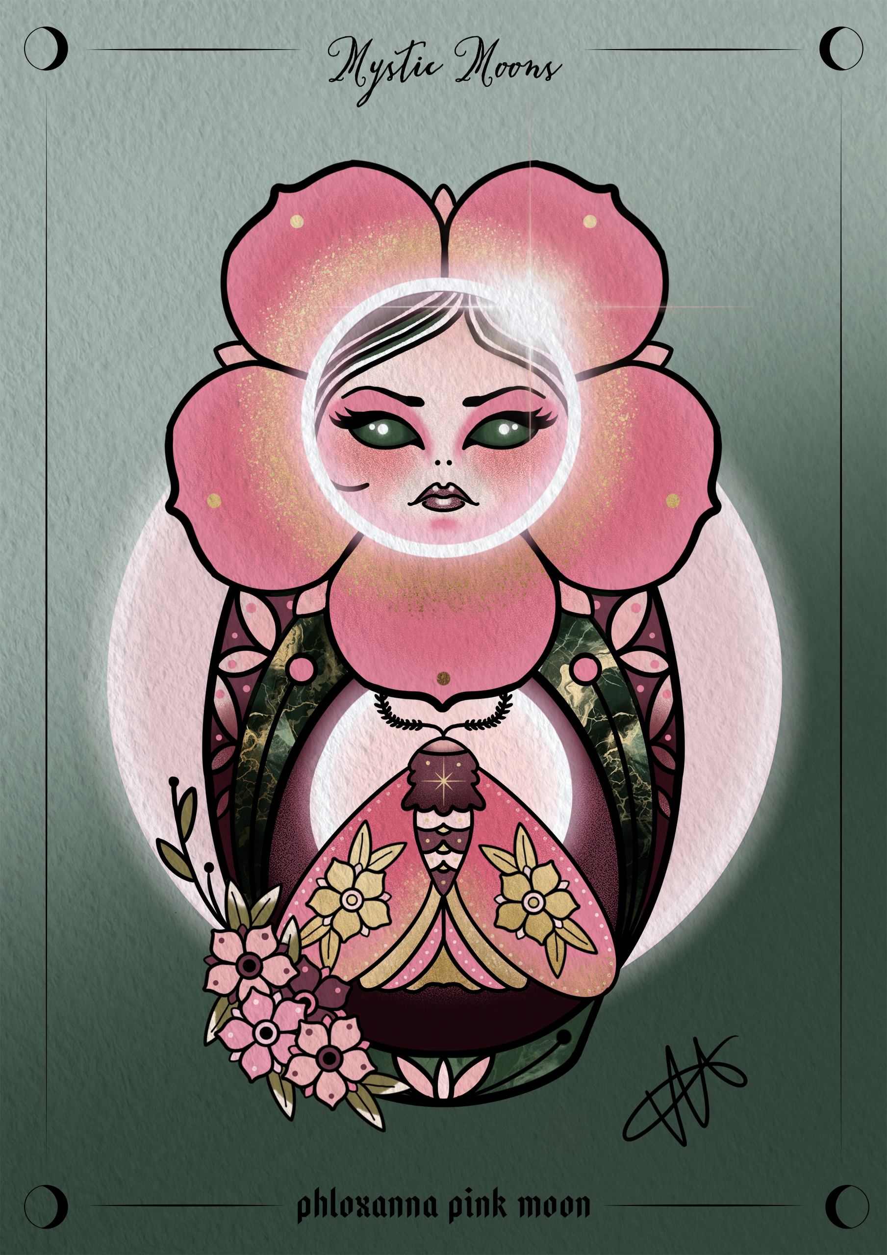 Phloxanna Pink Moon