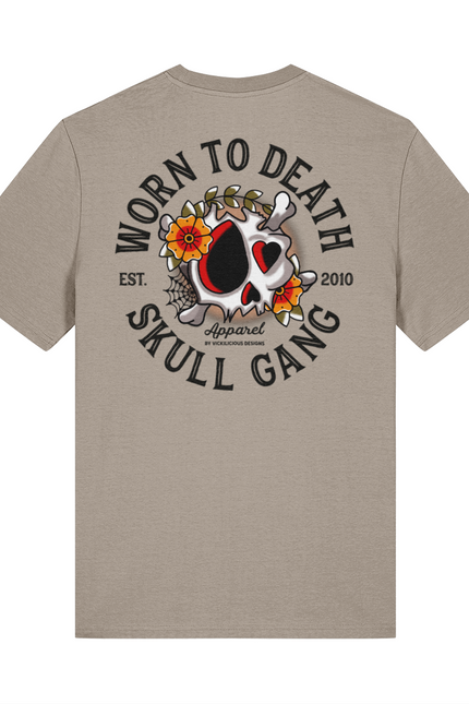 Skull Gang | Front & Back Print T-shirt