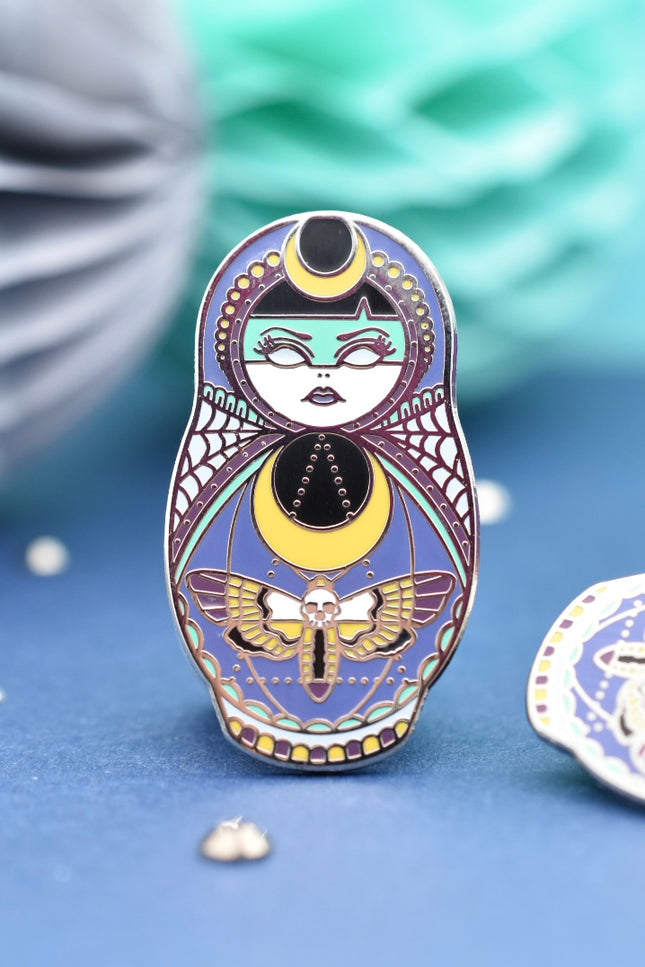 Lunar Witch Enamel Pin