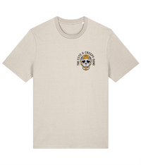 Cute & Creepy Gang Yellow Rose Dead Cute Sugar Skull front and back print T-shirt