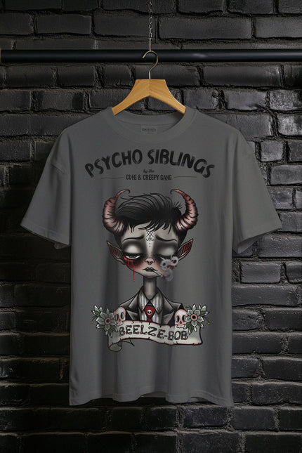 Beelze-Bob Demon Boy | Psycho Sibling T-shirt