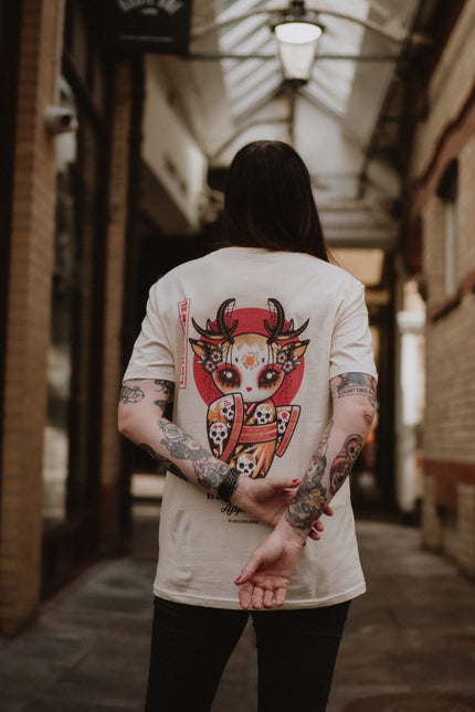 Ceryneian Buck Moon | Front & Back Print T-shirt