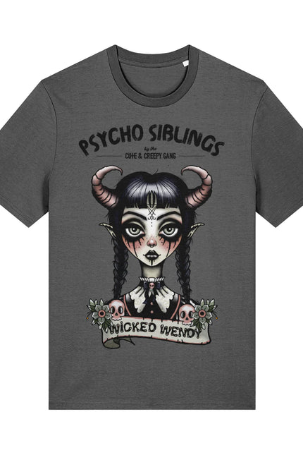 Wicked Wendy Demon Girl | Psycho Sibling T-Shirt